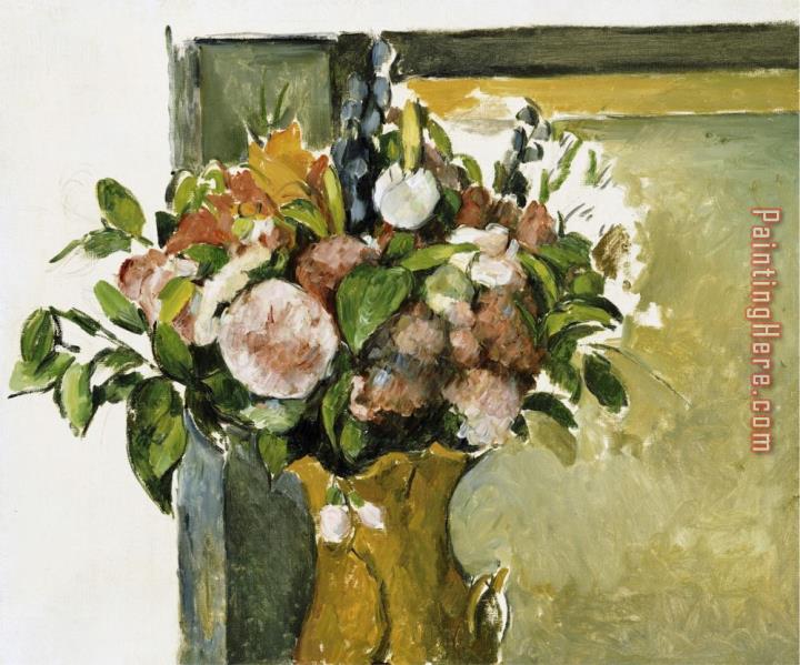 Paul Cezanne Flowers in a Vase